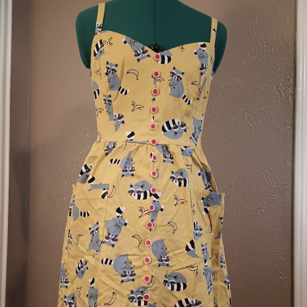 Collective raccoon dress